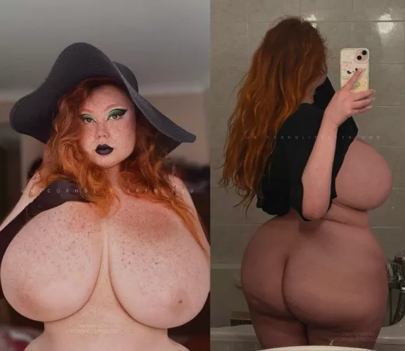 [OC] i didnt think my tits could naturally get bigger and yet theyre a P cup now!