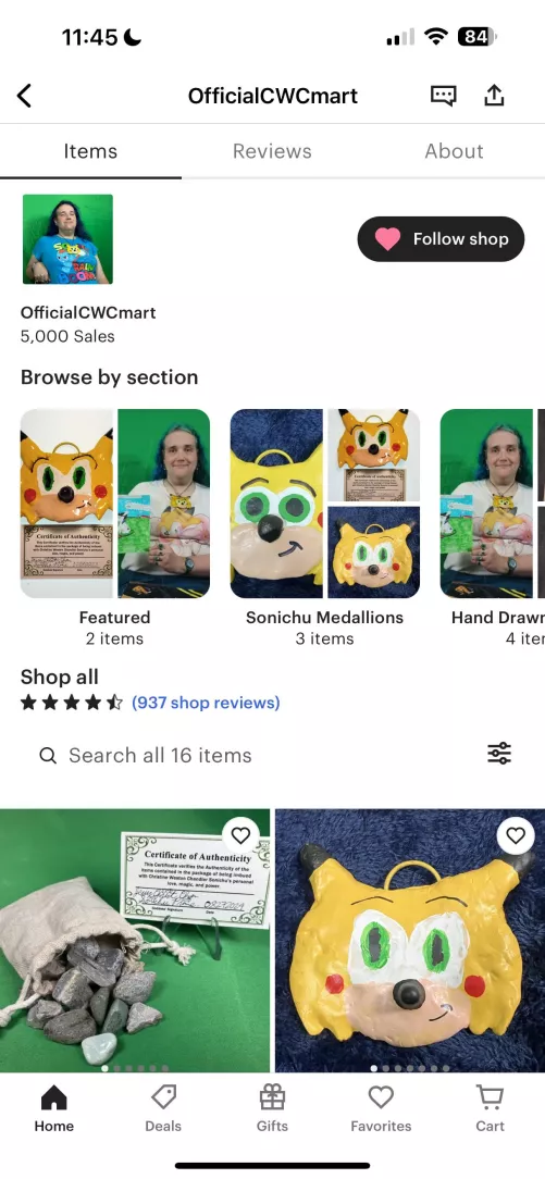 OfficialCWCMart just hit 5,000 sales