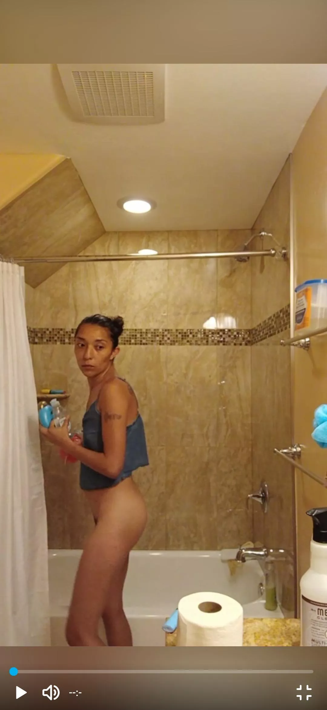 One room a day. Bathroom #1 cleaning