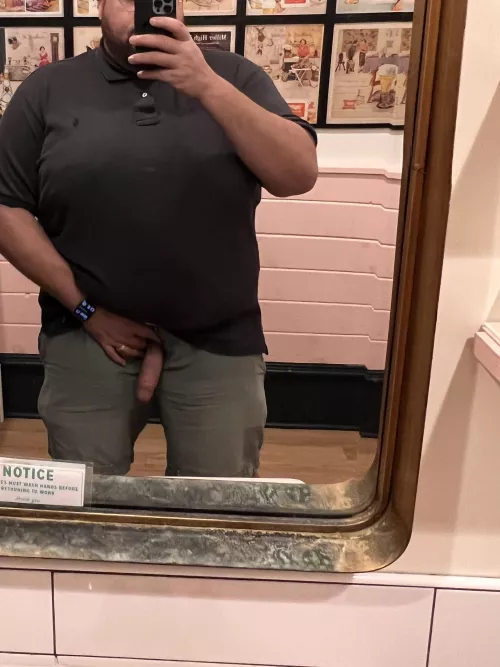 Quick pic while we wait! 