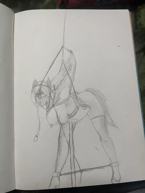 Quick sketch based on an image from Sunstone comic volume 5