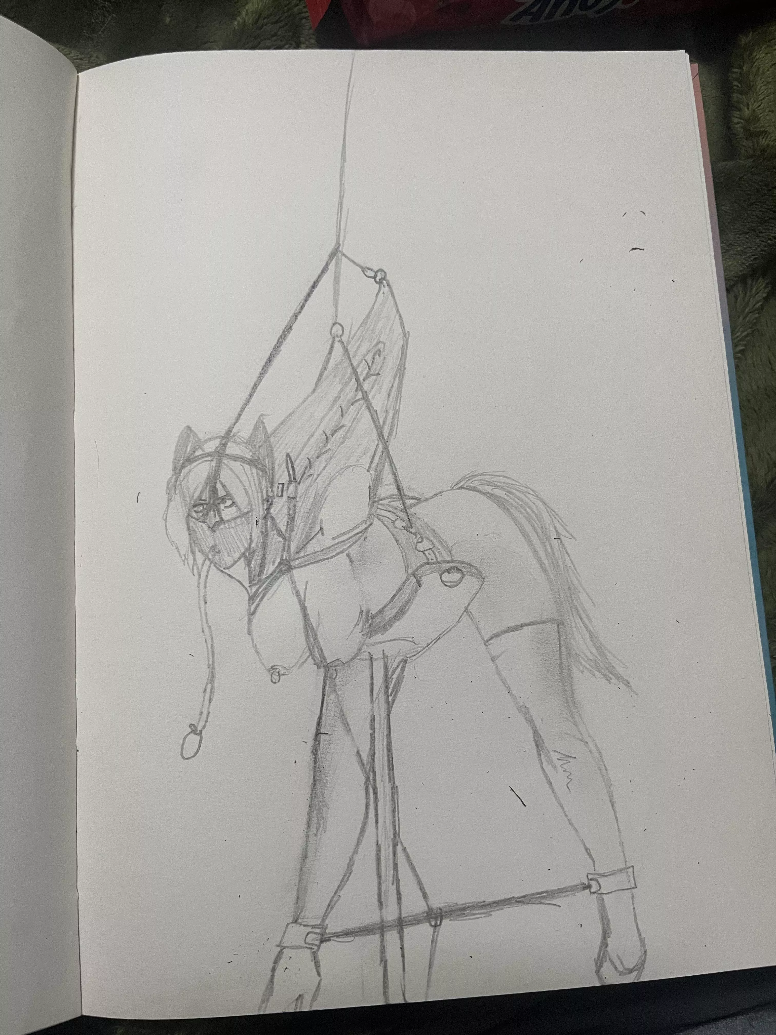 Quick sketch based on an image from Sunstone comic volume 5