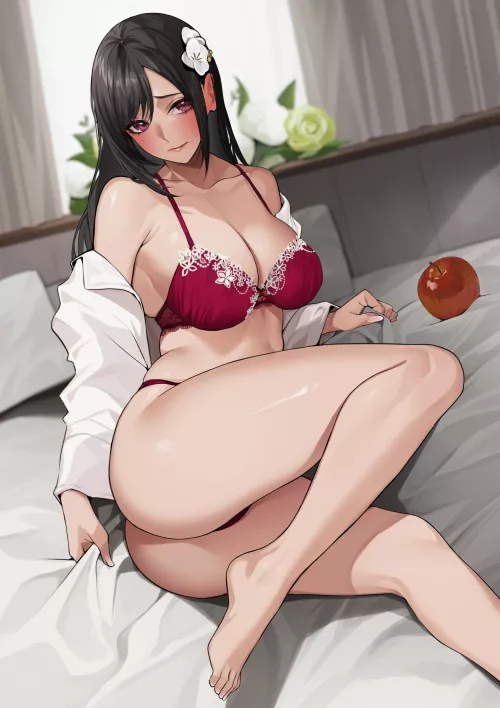 Red Lingerie [Artist's Original]