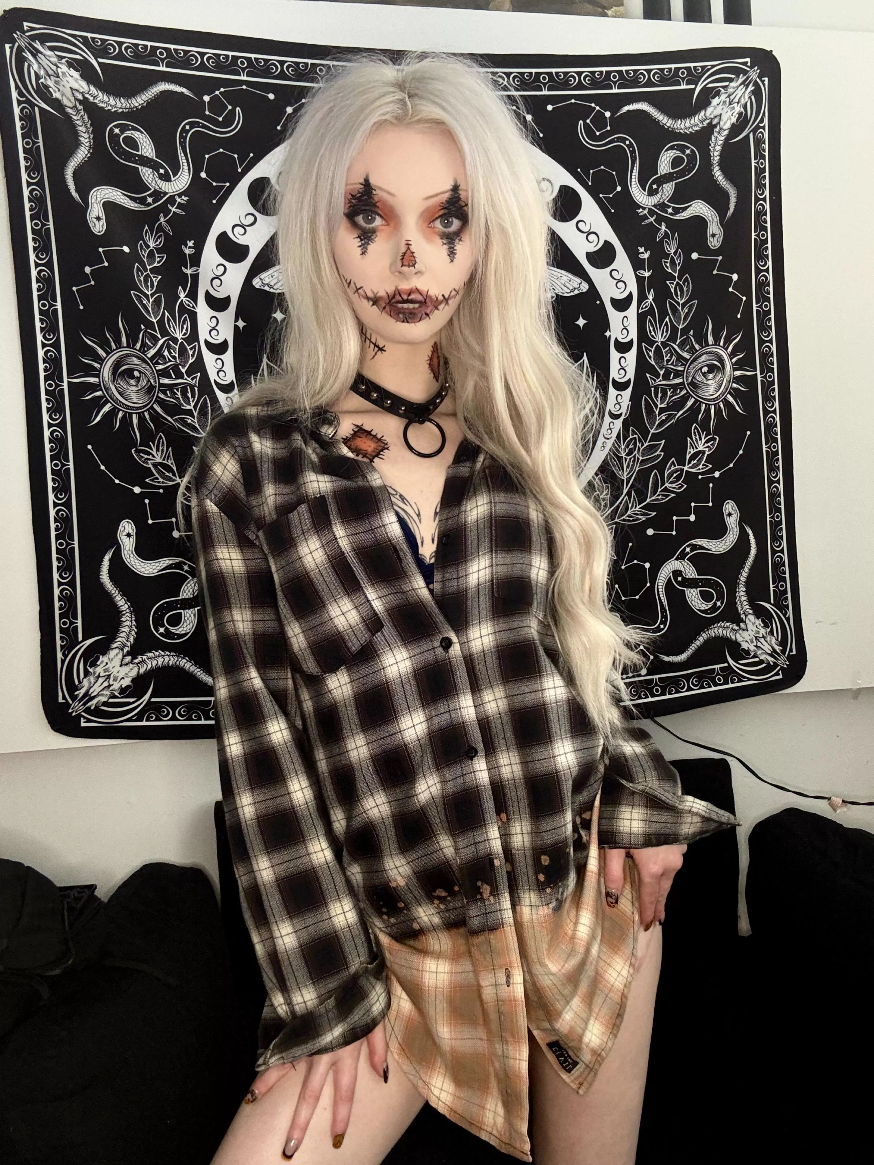 scaring crows 🐦‍⬛