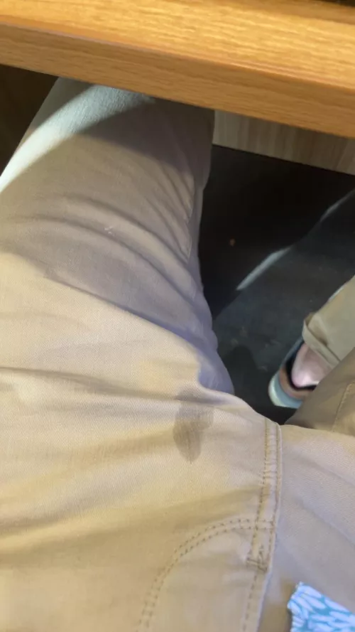 Sir has me leaking hands free today