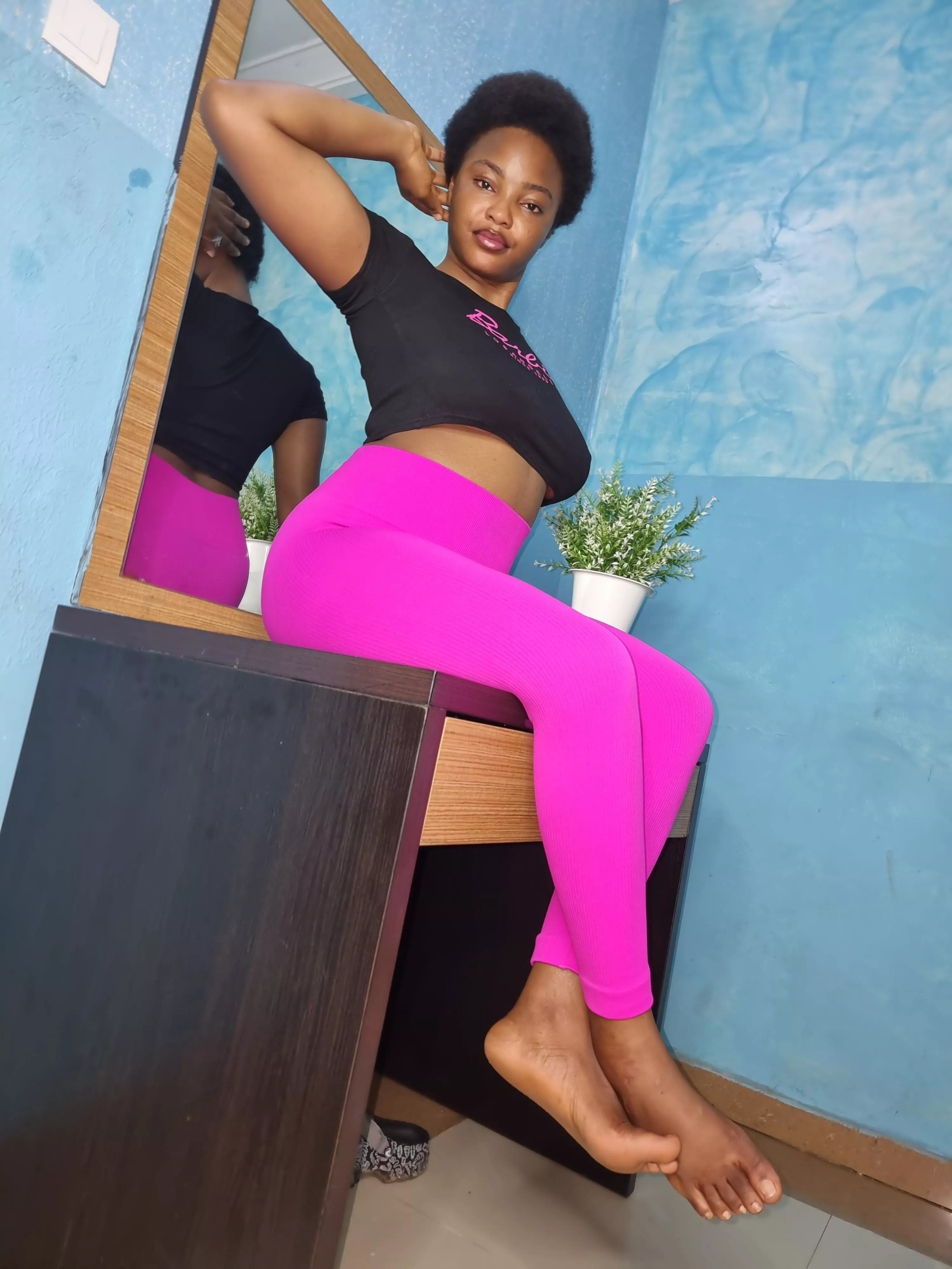 Sit on your wallet while i kick your balls