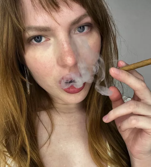 Smoking and sex are the two things that can make you happy right now