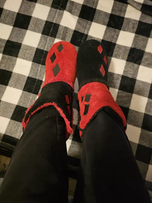 So fuzzy and soft inside❤️🖤