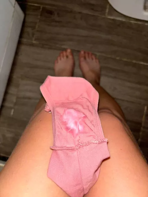some fresh ovulation on my panties