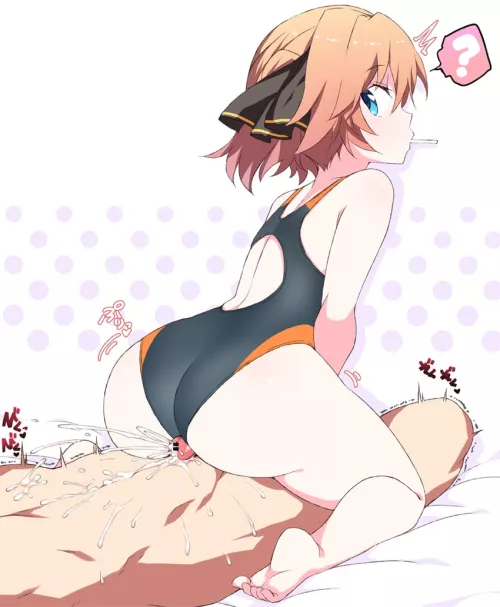 Swimsuit Assjob from Hachijou [KanColle]