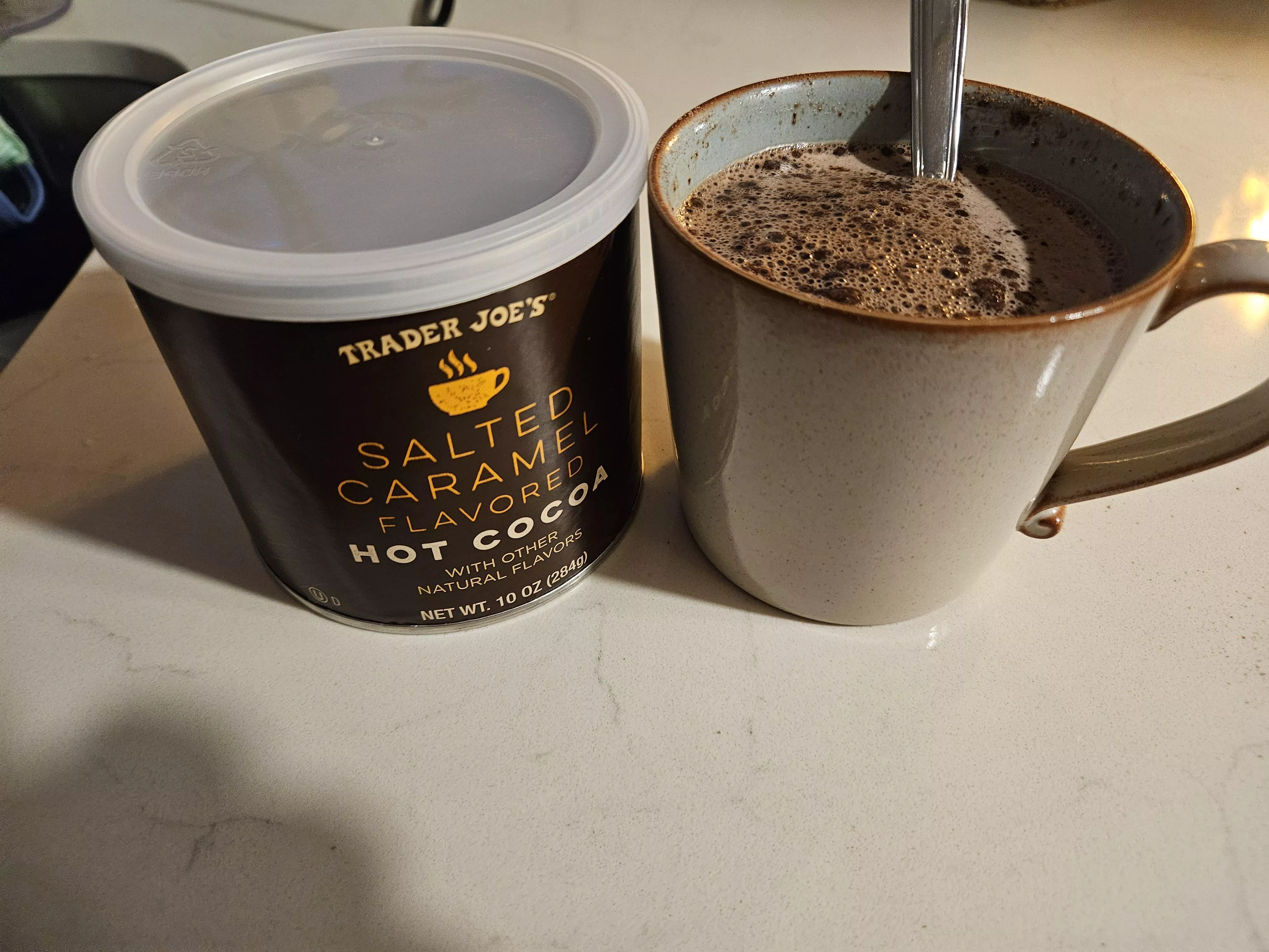 The best part of work from home is being able to have hot chocolate instead of coffee without judgement