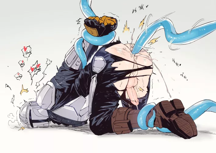 The Mandalorian having his tight hole filled 