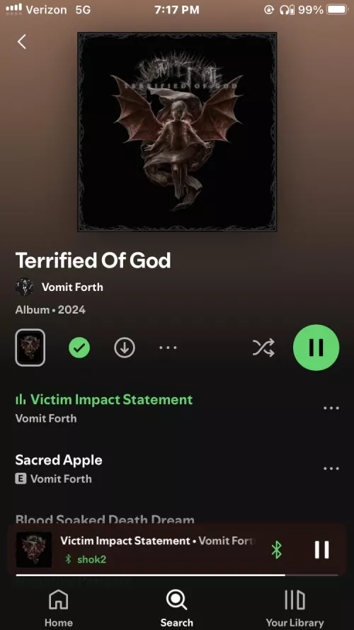 Vomit Forth dropped the album