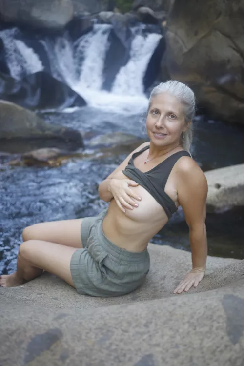 We found a nice spot off trail 