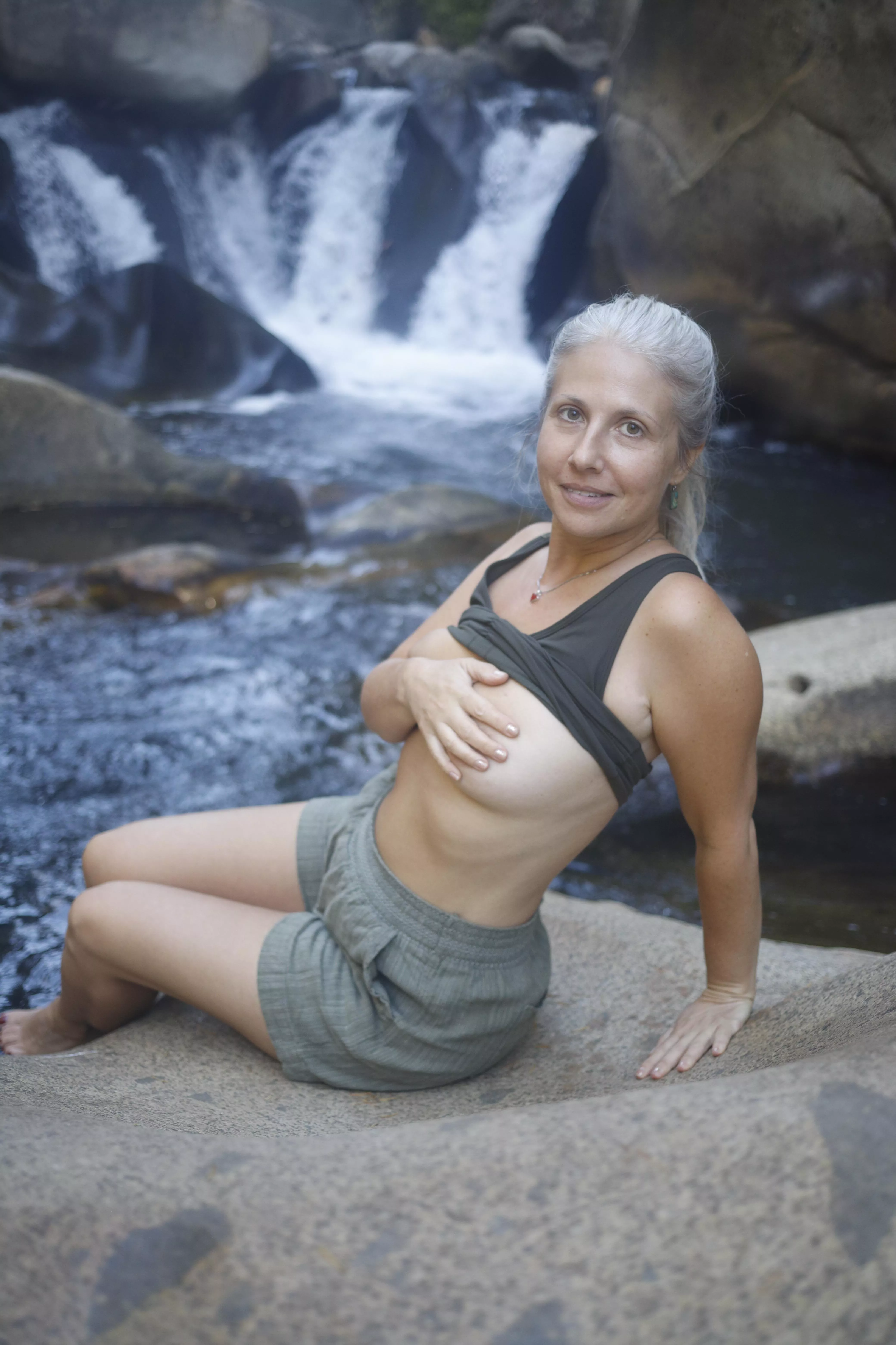 We found a nice spot off trail 