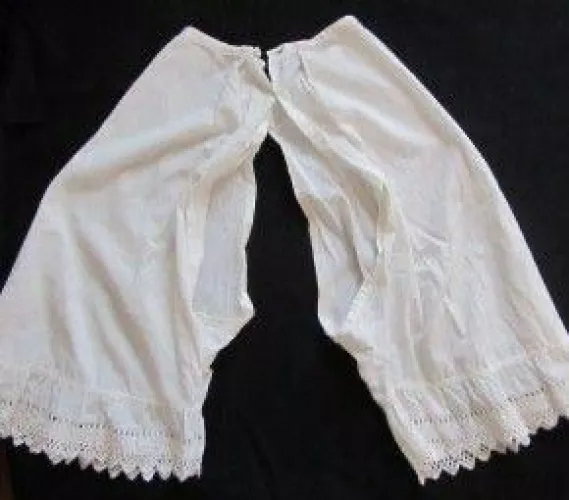 Wearing open crotch bloomers during a fem circ? Helps keep you modest and covered during the procedure. Yay or nay? 