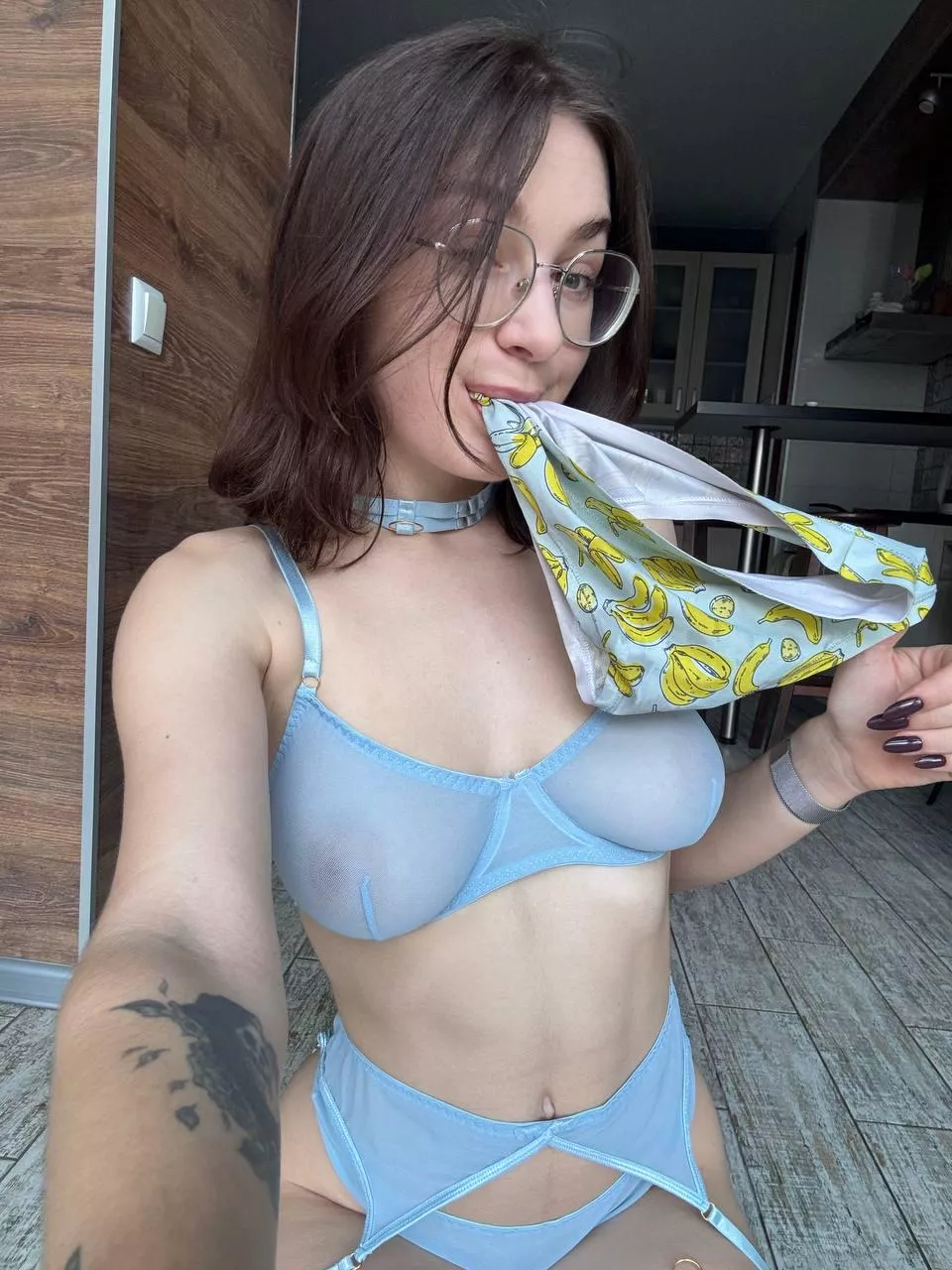 When my mouth is gagged with panties you can do anything