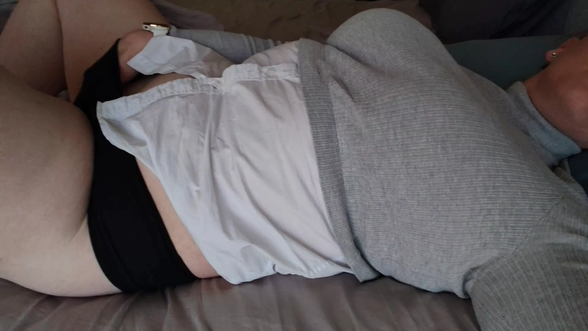 When you get home from work and the need is strong 