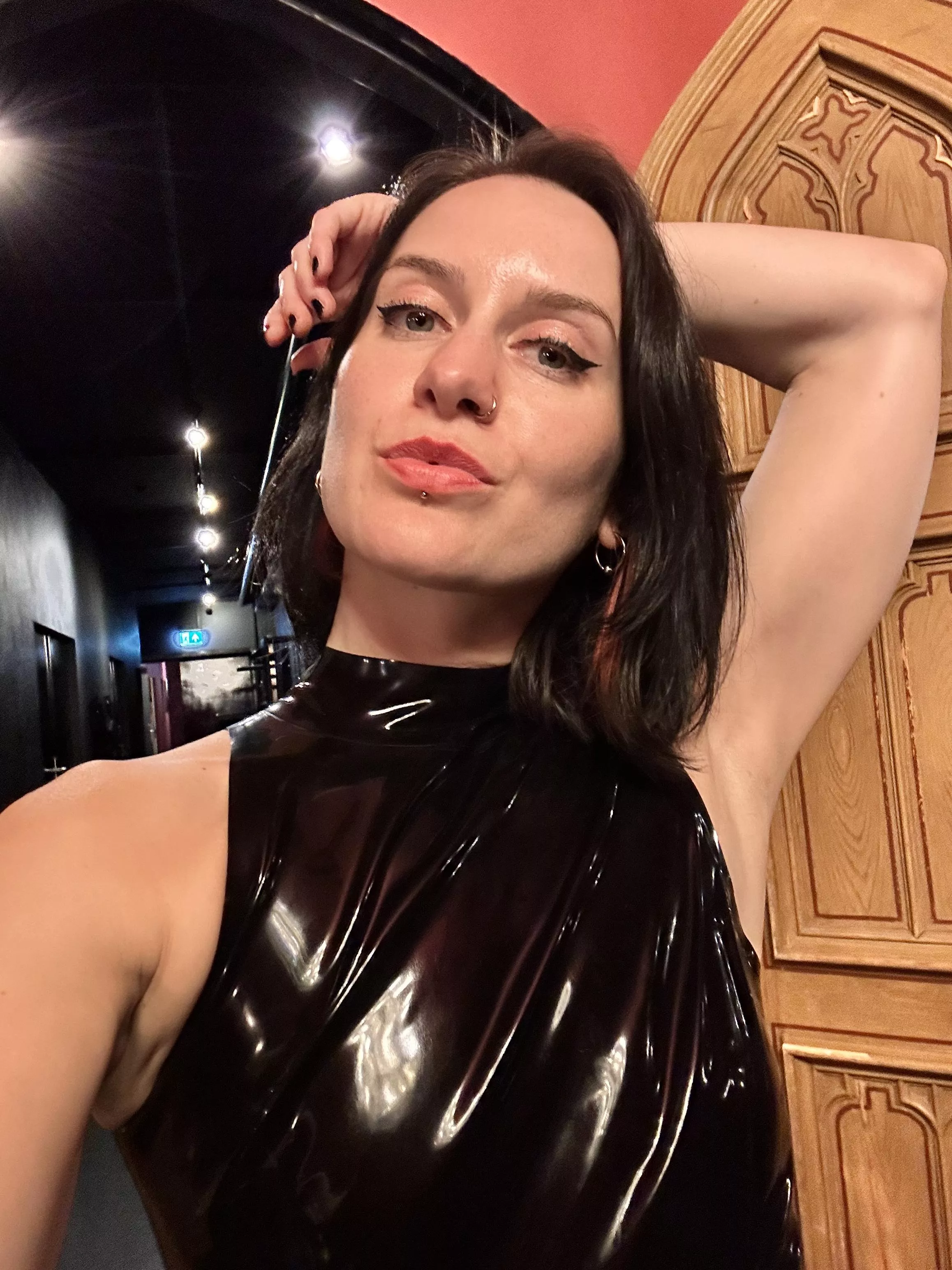 When you pass through this door you are mine