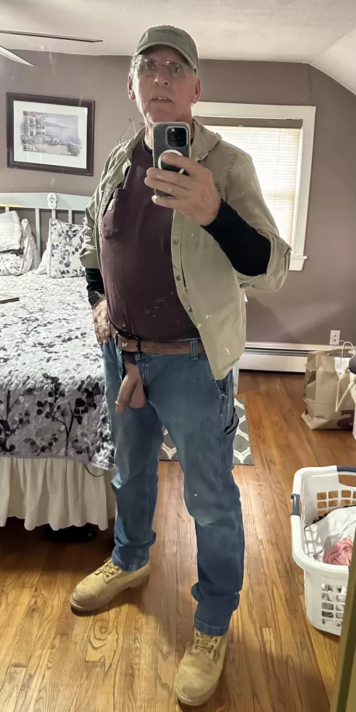 Worked hard today, now it’s time to relax. 