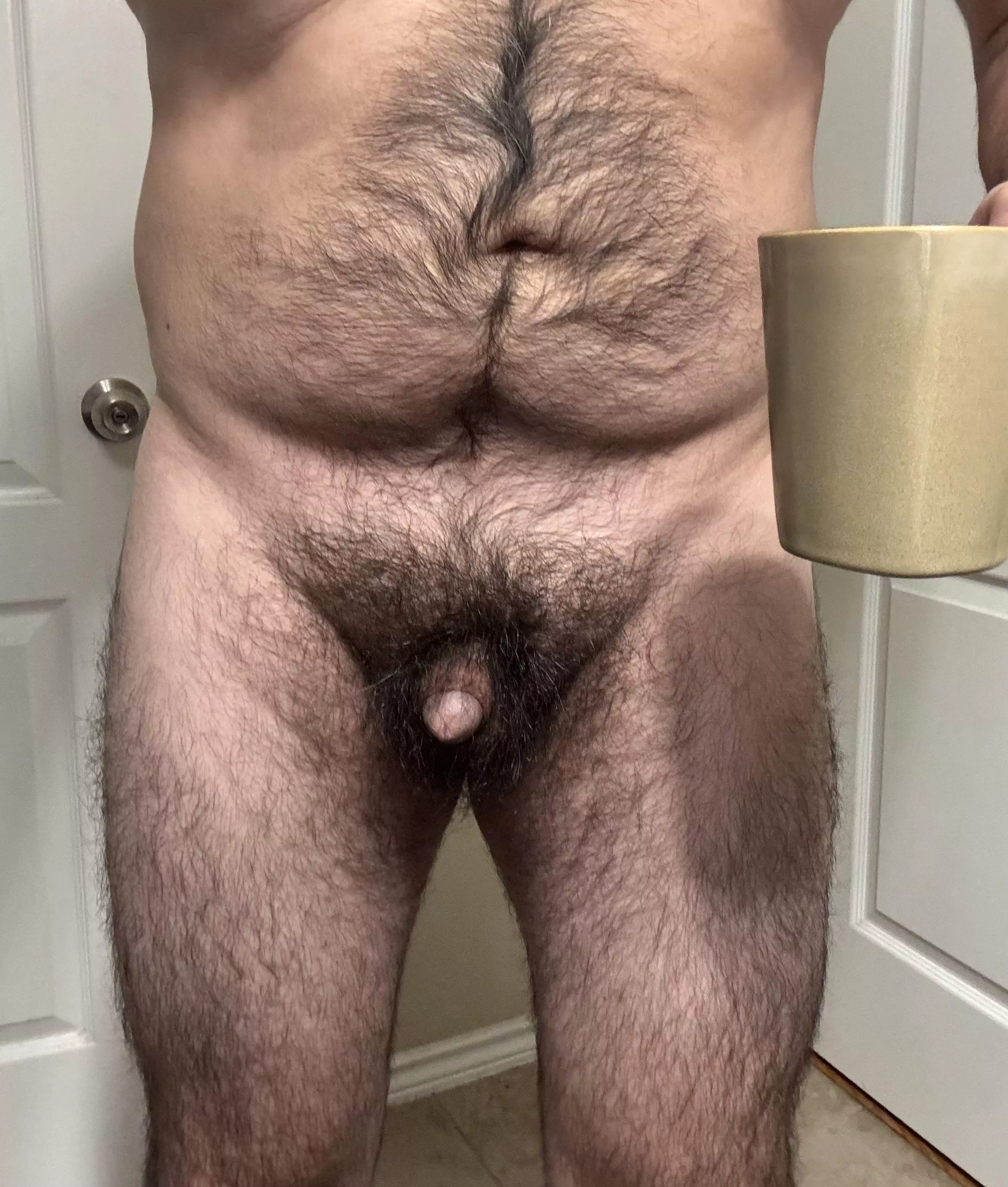 (45) Dad. Loving this weather in Texas. Loving my coffee!