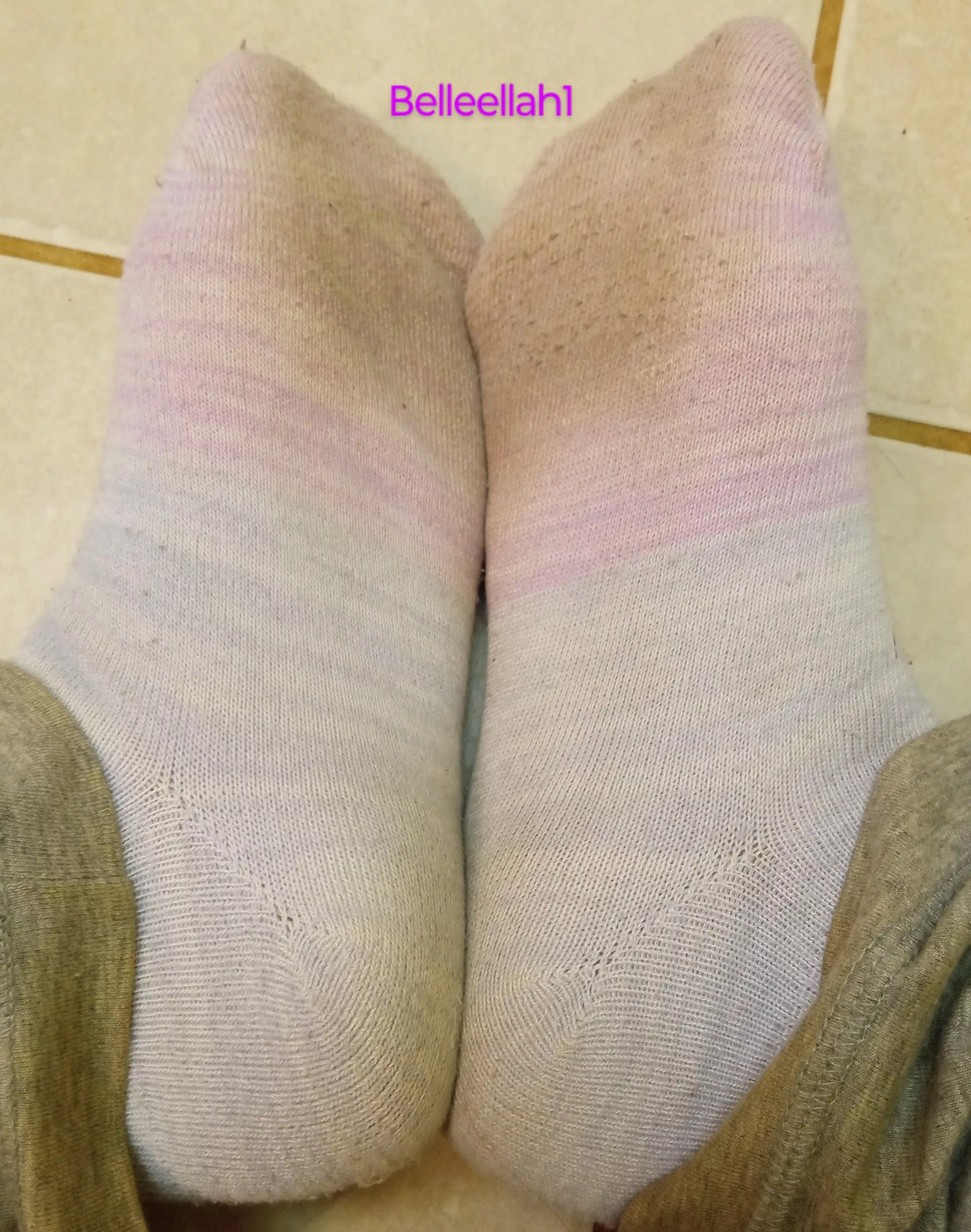 7 day worn socks ready to ship to you! Message me to make them yours