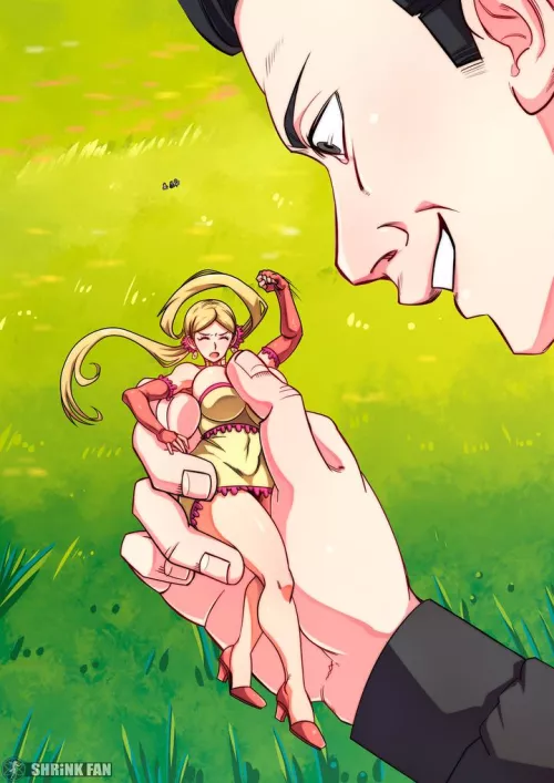 A Babe in the Hand... (shrinking, shrunken woman, handheld, captured girl, M/f)