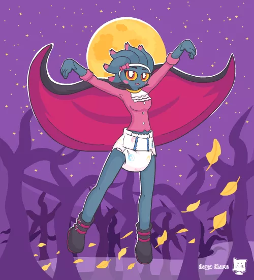 A cute padded vampire(baggashame)