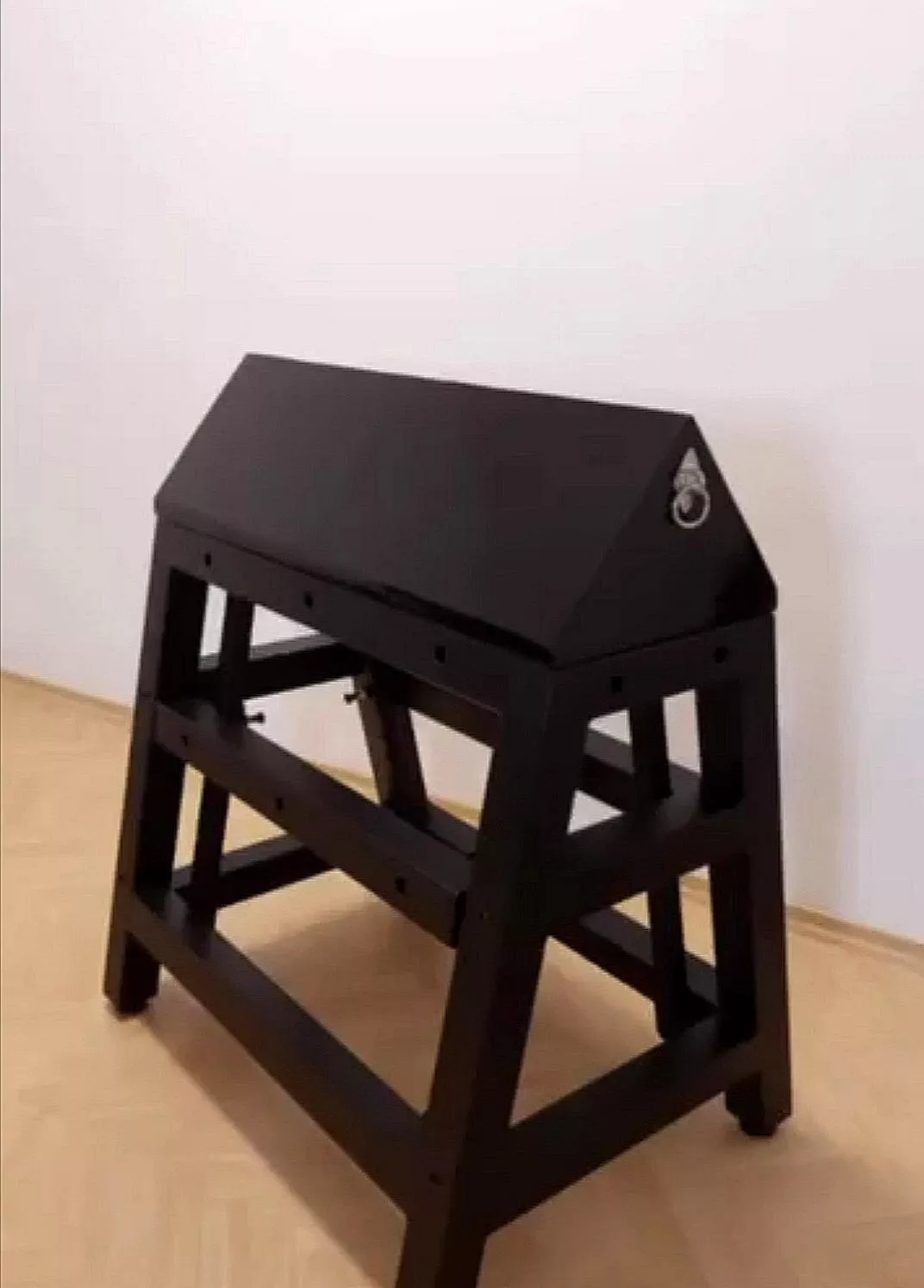 A dream coming true. First wooden horse ride 