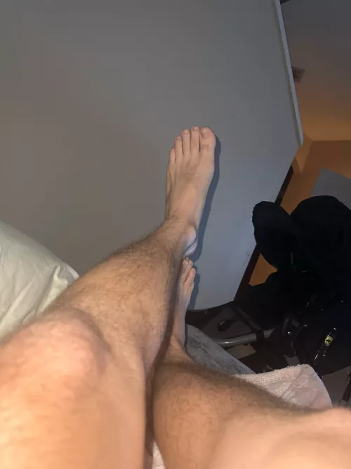 After long days at work my sweaty socks feel so good to take off