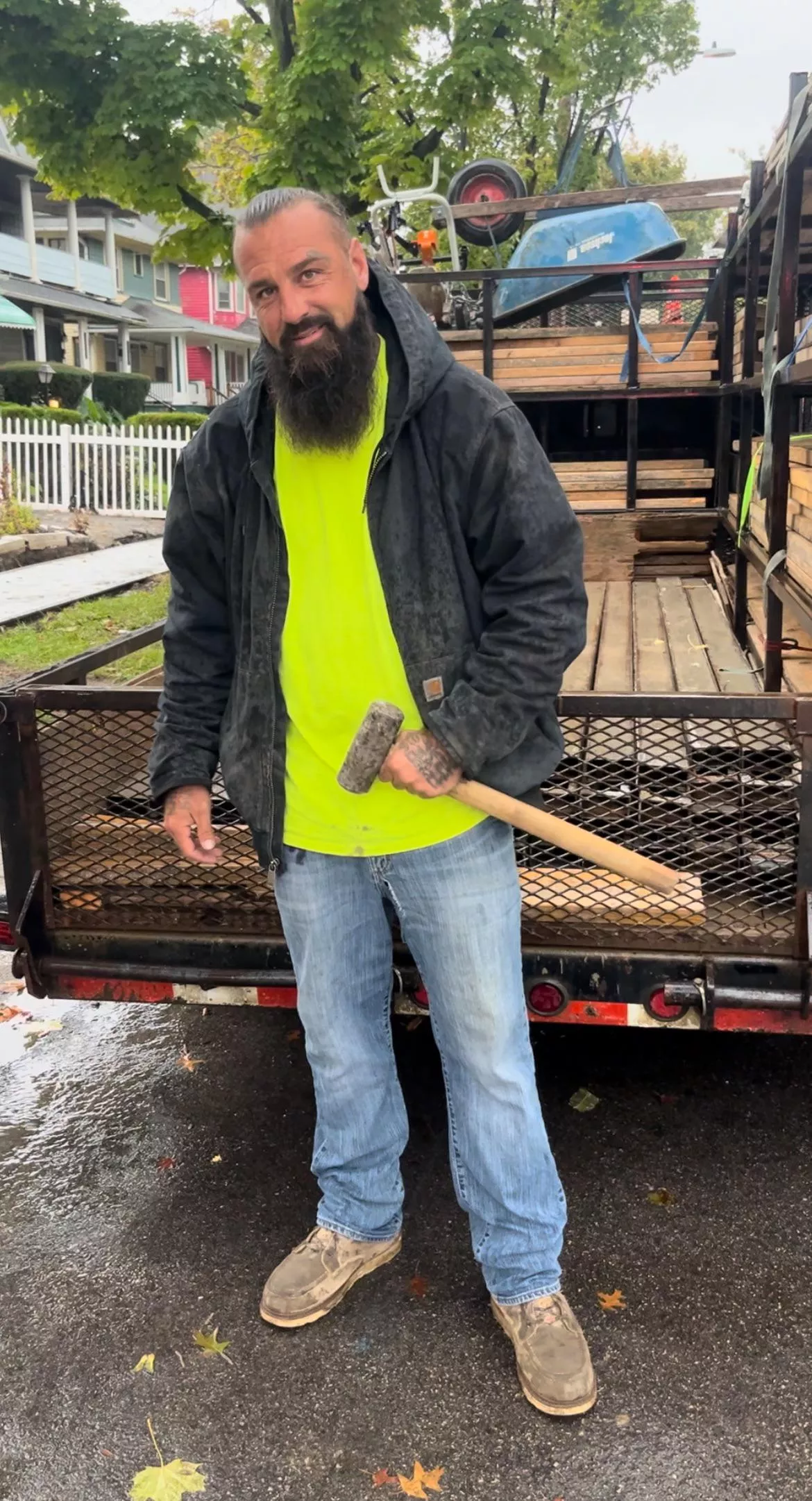 All my dirty sweaty work gear who wants?