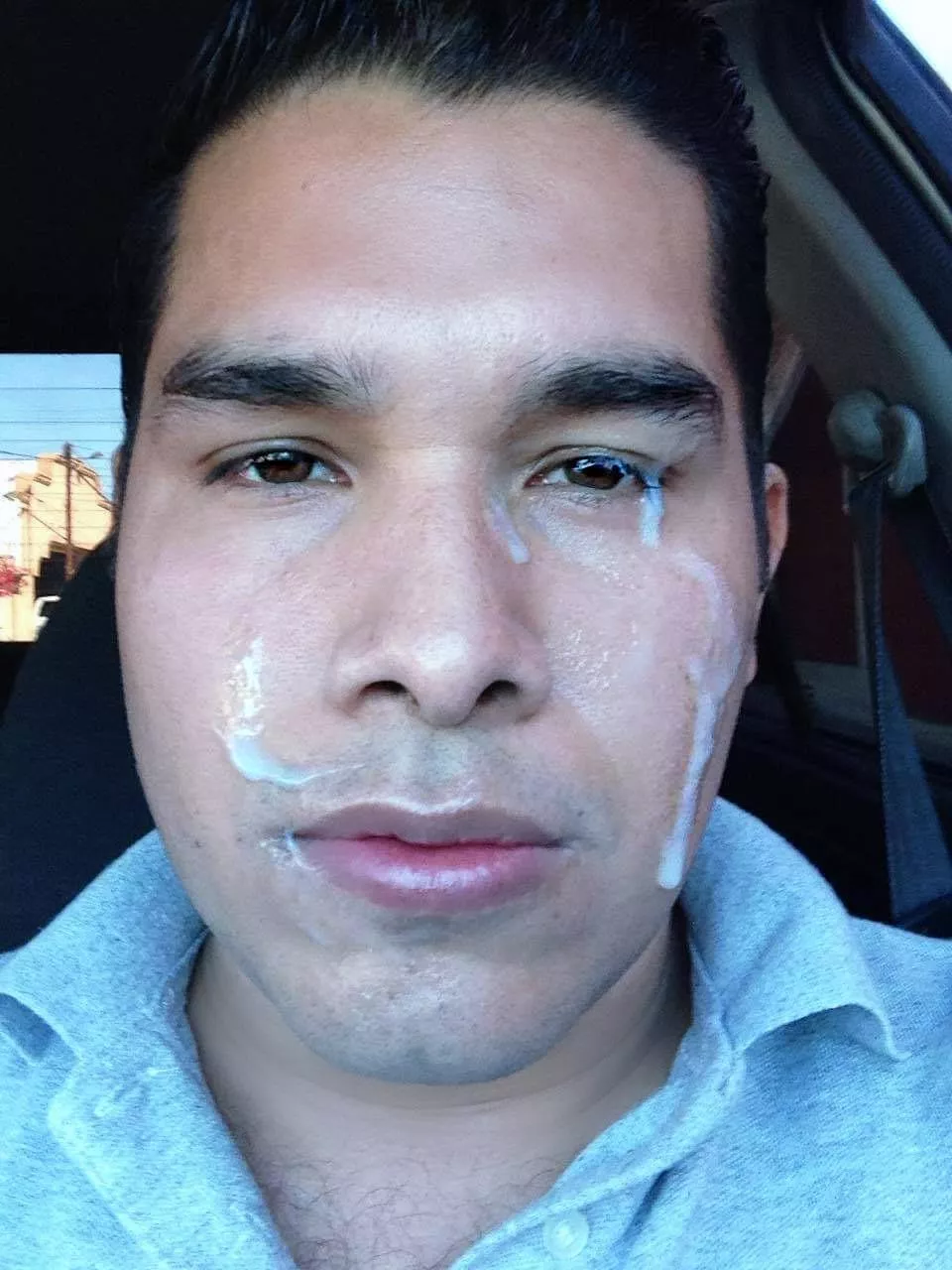 Always looking for more cum on my face 