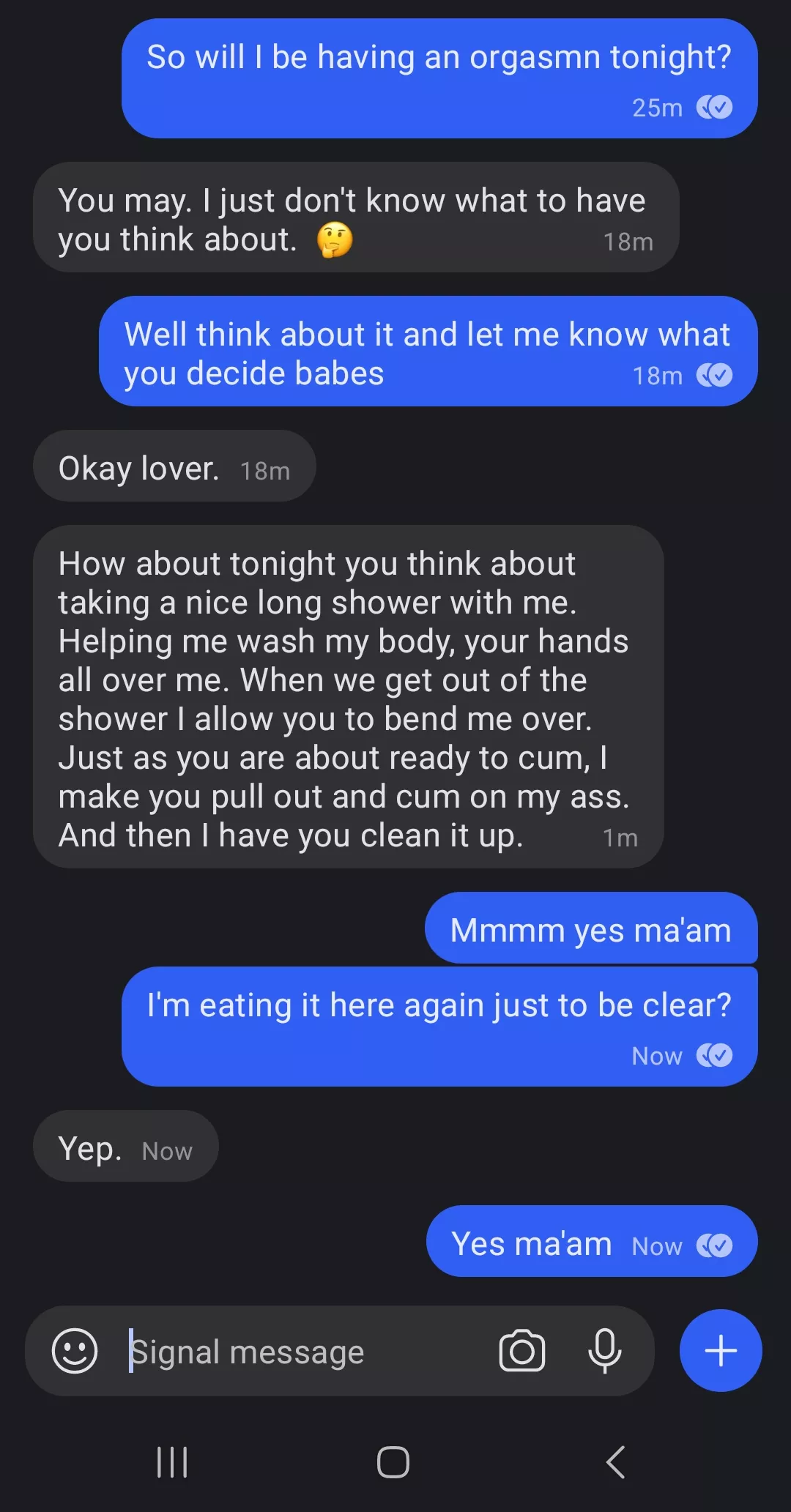 Another good one from my wife