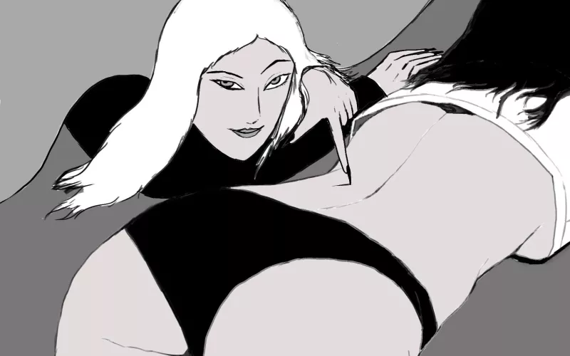 [Babe I do bad things to pretty ladies who are nice to you] Original art