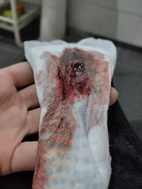 Clean it with your tongue 