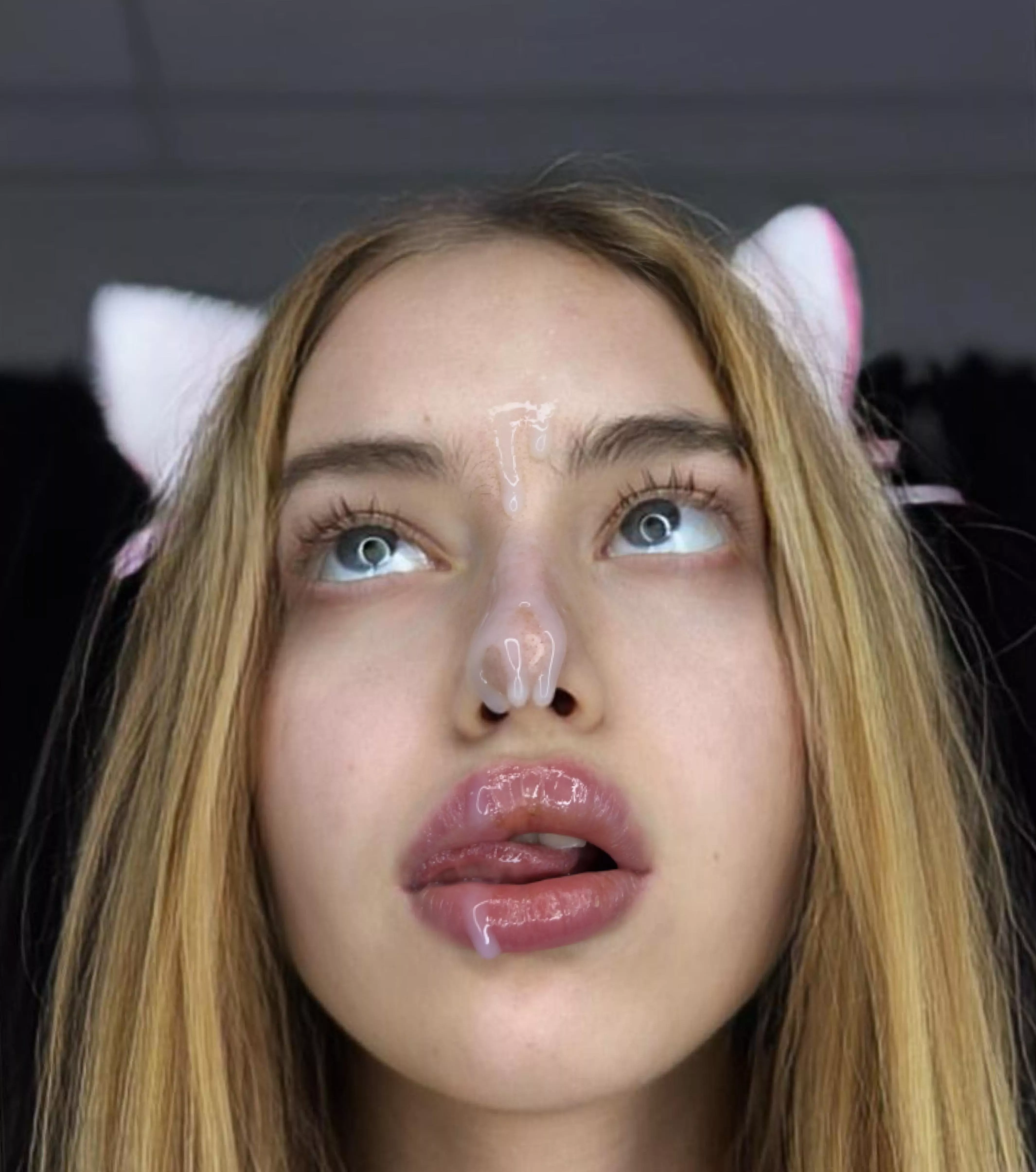 cum on my face. Thank you, my love