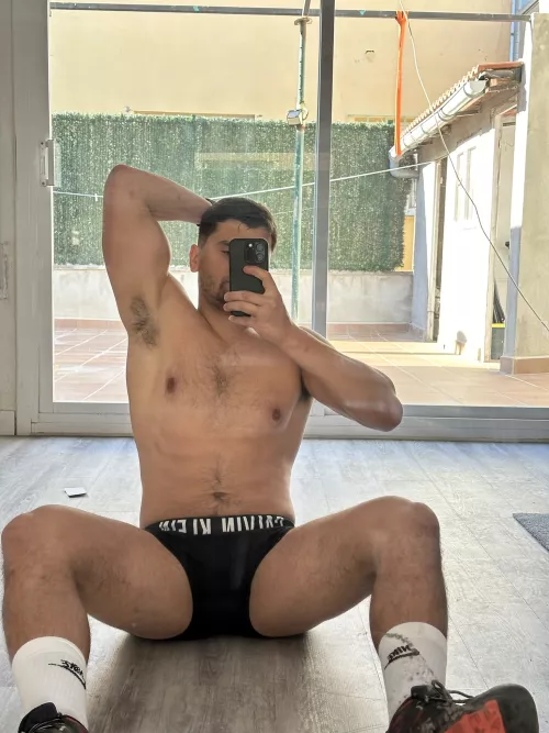 Do you want to smell them? I just got back from the gym
