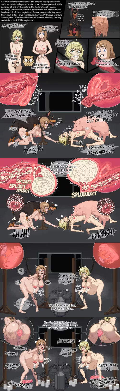 Dog and pig slaves (blackguard)