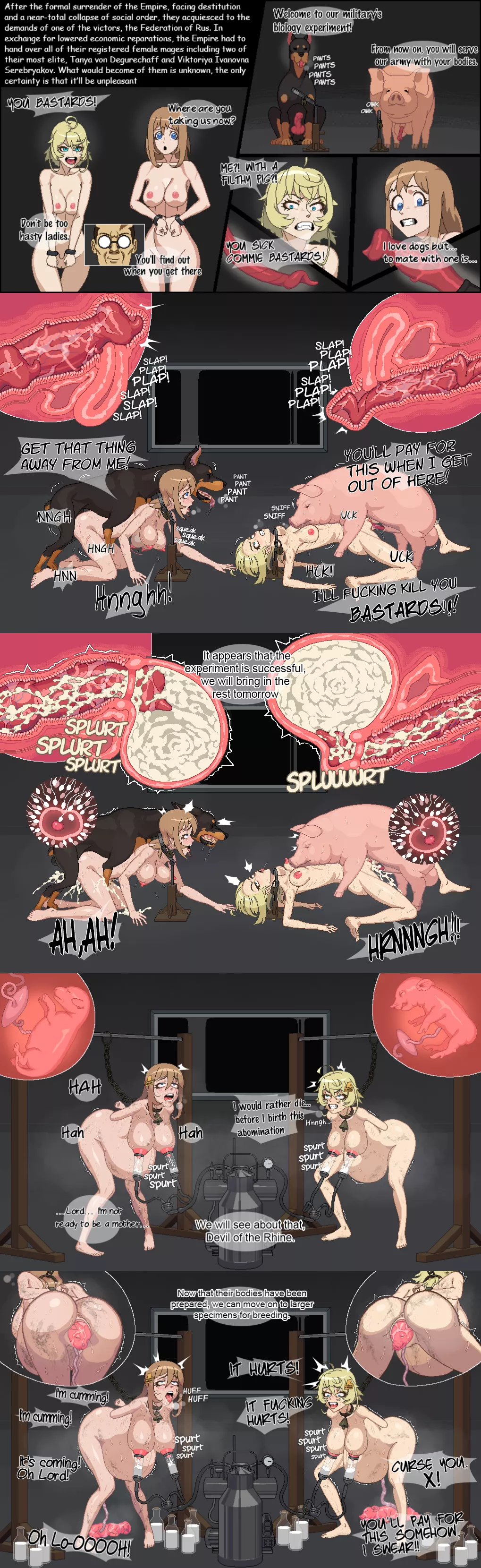 Dog and pig slaves (blackguard)