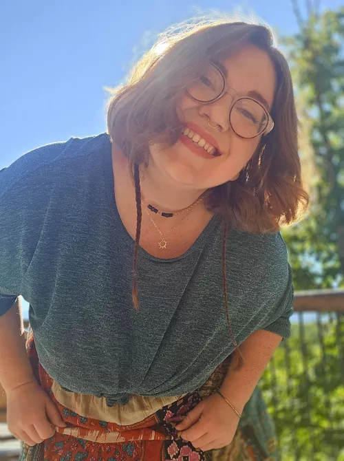 Enjoying the morning glow☀️