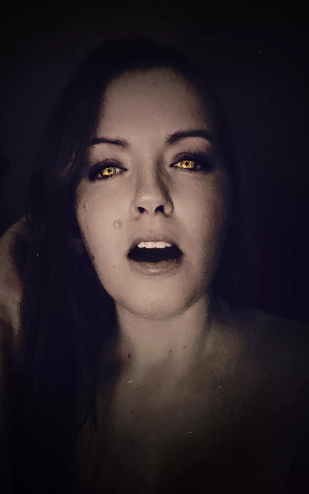 Even under the veil of darkness, you can't hide from me!