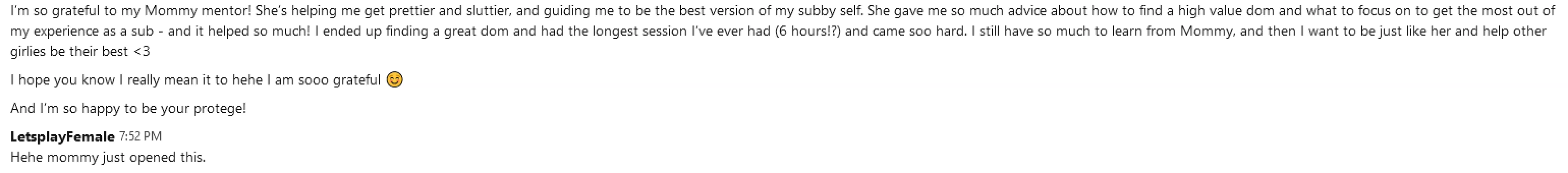 F40 dealing with trauma in an unhealthy way