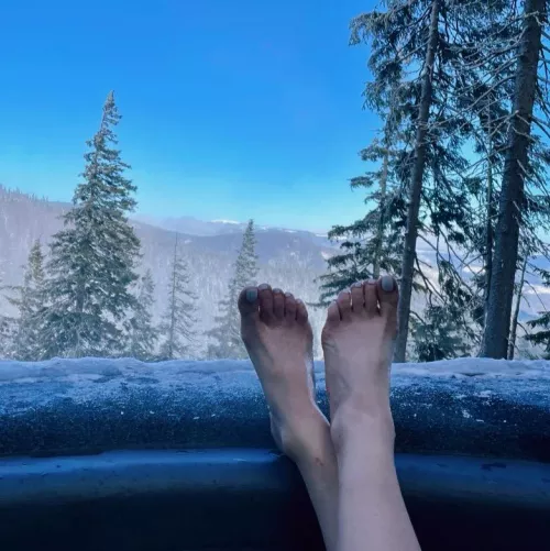 Feet, always up for a spontaneous adventure.
