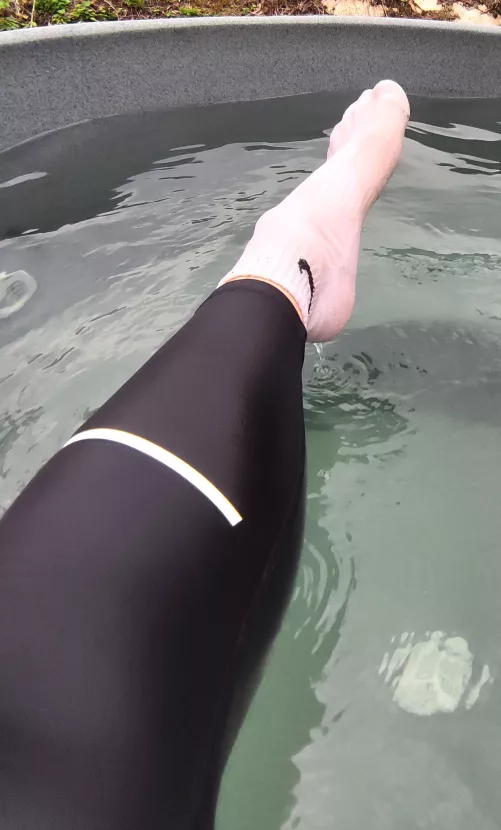 Felt refreshing after workout🧦🥵