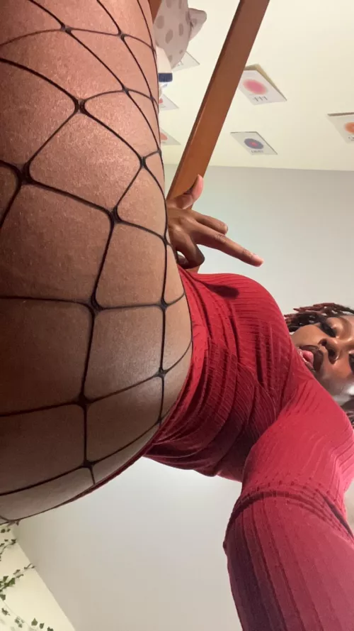 Fishnets, my middle finger, ME