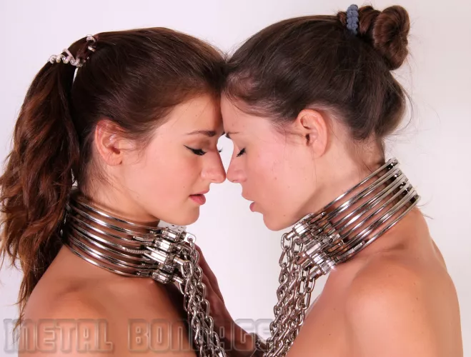 For sure, they are stuck together - Metalbondage