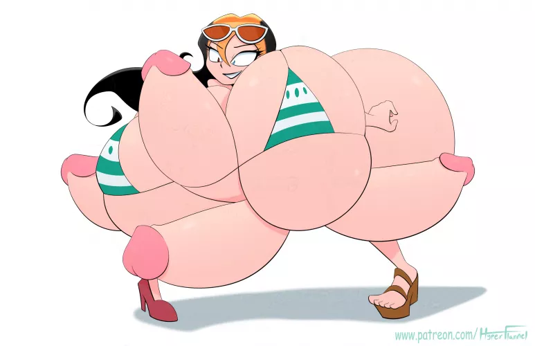 [Fusion/Body Modification] Namin About to Screw Herself by HyperFlannel