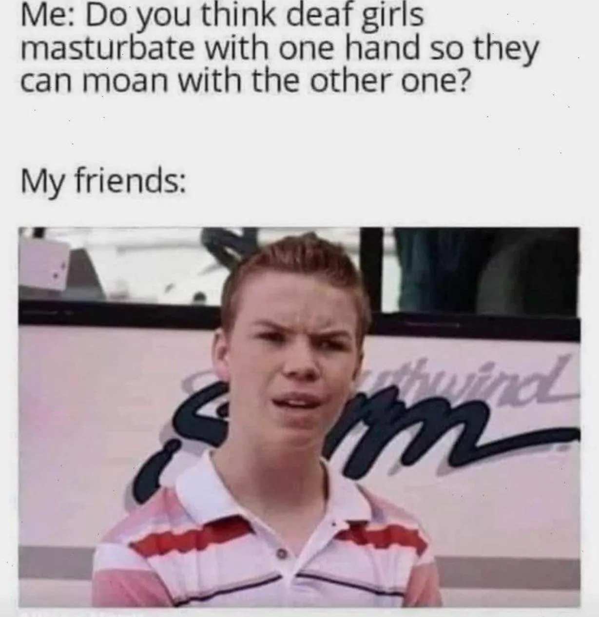 Gonna need it captioned