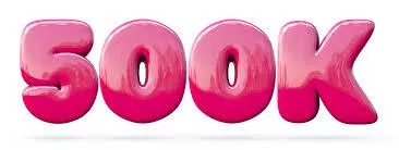 HAPPY 500K 🎉🍑💖