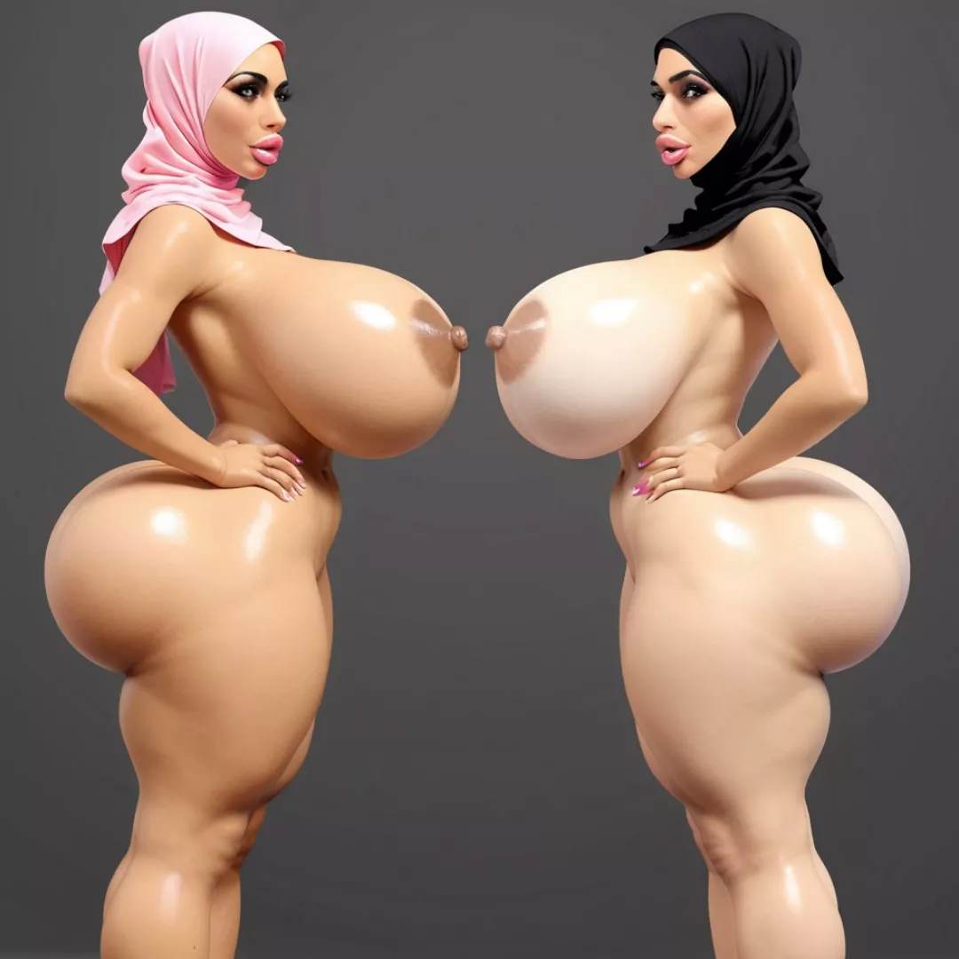Hijab wearing bimbos
